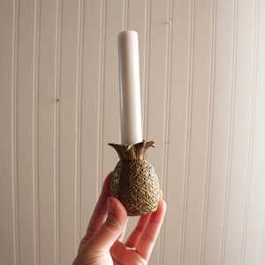 High Quality <b>Pineapple</b> Shape Aluminum Candle Holder Gold Finish Elegant Cylinder Tabletop Home Decorative Candleholder Christmas - Product Image 4