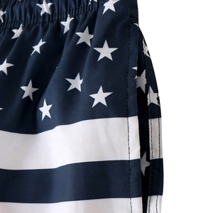 Shorts en coton tricoté imprimé pour hommes, décontractés, personnalisés, pour la plage, mode estivale, haute qualité, service OEM, séchage rapide, respirants, vente en gros - Product Image 4