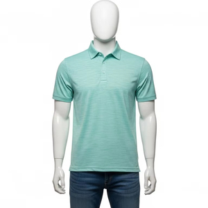 เสื้อโปโลแขนสั้นผ้าสแปนเด็กซ์โพลีเอสเตอร์ระบายอากาศได้ดีเสื้อกีฬาลำลองผู้ชายผู้หญิงเสื้อกอล์ฟ - Product Image 5