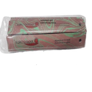 Popular Auroshikha Frangipani Perfumed Bamboo Wood Incense <b>Sticks</b> Hand-made 10 Grams Pack For Aromatherapy Wholesale From India - Product Image 1