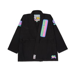 Kimono de Jiu-Jitsu Brasileño Shoyoroll Batch 149 Retro Gradient, Uniforme de Jiu-Jitsu Brasileño Negro - Product Image 1