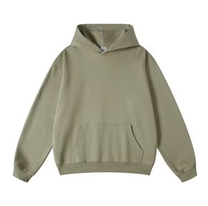 Sudadera con capucha de gran tamaño para hombre, forro polar cálido de peso pesado de invierno, proveedor mayorista de impresión personalizada OEM - Product Image 1