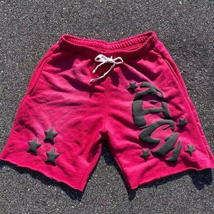 High Quality Custom Men's Puff Printed <b>Shorts</b> Breathable Sportswear in Plus Sizes for Adults Street Wear XS XL Washed <b>Technics</b> - Product Image 1