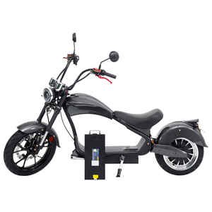 Scooter électrique Citycoco avec batterie intégrée, moteur à moyeu arrière, batterie au lithium, 3 vitesses, 4000W, écran numérique avancé - Product Image 3