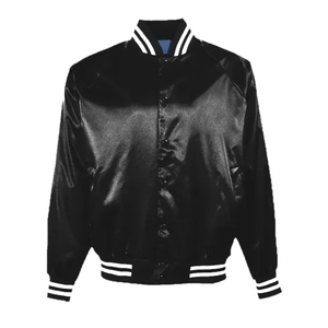Chaqueta acolchada de satén personalizada para hombre, chaqueta interior suave lista para invierno, proveedor de ropa de calle OEM - Product Image 5