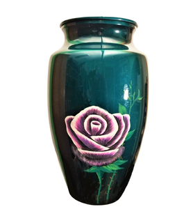 Urna de cremación floral Lavanda Rosa Una gran urna para cualquier amante de la naturaleza o las flores - Product Image 1