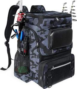 กระเป๋าเป้สะพายหลังตกปลายุทธวิธี-อุปกรณ์กลางแจ้งอเนกประสงค์ - Product Image 1