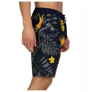 Pantalones Cortos de Baño para Hombre, Cómodos y a la Moda, 100% Algodón, Transpirables, Ecológicos, de Secado Rápido, con Cintura Ajustable y Cordón - Product Image 4