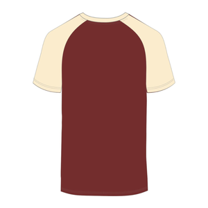 T-Shirt Kappa Alpha Psi J5 con Ricamo in Ciniglia Marrone, Maniche Raglan, Nupe 1911, Fraternità Greca, Maglietta Premium in Cotone per Uomo - Product Image 4