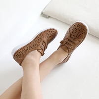 [JSHOE] Meilleures critiques en ligne, baskets Judith Punching confortables en cuir de vachette, chaussures décontractées pour femmes