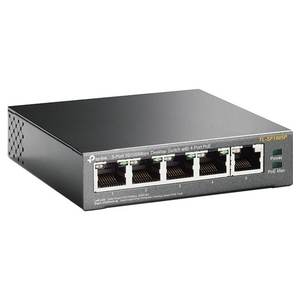 TP-Link TL SF1005P Commutateur réseau PoE non géré Fast Ethernet 100 Mbps pour ordinateur de bureau avec 5 ports Grigio-0803457 - Product Image 2