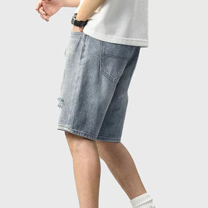 Short de sport personnalisé pour hommes, lavé à l'acide, vêtements de sport vintage de haute qualité, taille basse, imprimé logo, délavé au soleil, décontracté - Product Image 2