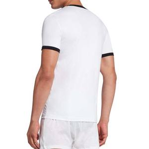 เสื้อยืดผู้ชายแขนสั้นพิมพ์ลายปักลายผ้าฝ้าย100% โอเวอร์ไซส์220กรัม - Product Image 3