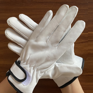 Gants de sécurité respirants durables du dernier style Gants de sécurité en cuir de haute qualité Nouveau design Confortable - Product Image 3