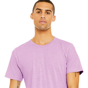 Camiseta Unisex Heather Prism Lila-52% Algodón, 48% Poly, 32 Single, 4,2 oz, Manga Corta - Product Image 4