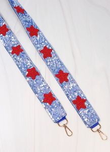 Intricate Embroidered Canvas <b>Bag</b> with <b>Buckled</b> Strap - Product Image 4