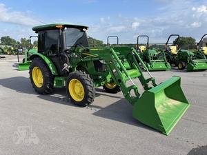 2024 JOHNN 5075E | Tractor diésel John-s 5075E 4WD preciso Mini tractor de ruedas usado con motor - Product Image 5