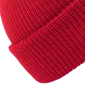 Bonnet d'hiver en acrylique jacquard de haute qualité, bonnet d'hiver en tricot, bonnets en tricot avec broderie de logo personnalisé - Product Image 3