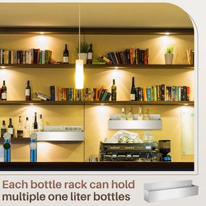 Porte-bouteille de vitesse de rail en acier inoxydable de qualité supérieure - Product Image 6