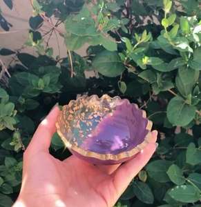 เครื่องครัวโรงแรมชามอาหารเย็นแบบตั้งโต๊ะทำจากเรซิ่นอีพ็อกซี่ชามอาหารดีไซน์ทันสมัย - Product Image 4