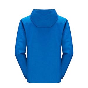 OEM Vestes d'extérieur sport décontractées softshell imperméables et imperméables pour hommes, coupe-vent coupe-vent de randonnée décontracté avec fermeture à glissière en coton - Product Image 4