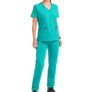 Uniforme Médico Unisex de Alta Calidad al por Mayor, Uniforme de Enfermería de Verano para Hospital, Conjunto de Uniformes Médicos con Tela Personalizada y Detección de Agujas - Product Image 5