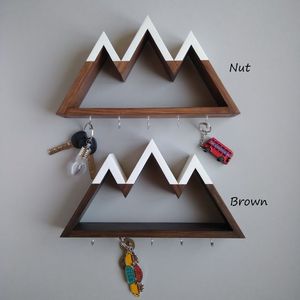 ประติมากรรมแกะสลัก3D ทำด้วยมือสำหรับห้องนั่งเล่นและตกแต่งสำนักงานแผ่นไม้ขนาดใหญ่รูปทรงเรขาคณิตแบบนามธรรมที่ทันสมัย - Product Image 3