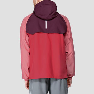 Offre Spéciale mode veste hommes été poches zippées coupe-vent hommes Streetwear à capuche extérieur vestes imperméables - Product Image 4