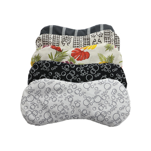 Masque oculaire de méditation et de yoga en coton, anti-lumière, avec pochette en coton, pour la maison, l'hôtel, le sommeil, le soulagement du stress, tricoté - Product Image 3