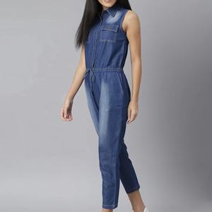 Chaqueta vaquera de mujer personalizada de alta calidad con remaches, lavado mineral, corte ajustado, de algodón, para mujer - Product Image 4