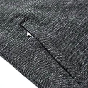 Ensemble de survêtement sportif uni pour homme, collection Hiver 2025, en molleton coton/polyester de haute qualité, avec fermeture éclair, idéal pour le jogging et l'entraînement - Product Image 3