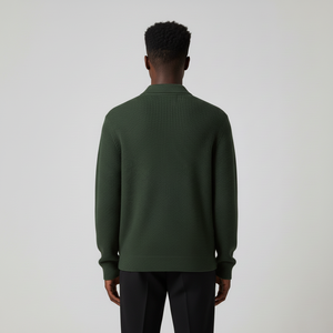 Suéter de Punto Personalizado 100% Algodón al por Mayor, Jersey Sólido para Hombre con Tela Transpirable, Todas las Tallas Disponibles - Product Image 4