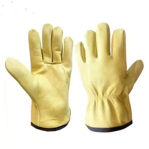 Guantes de Trabajo de Cuero Vacuno Estilo Sencillo 2025 con Capa Impermeable Resistente al Calor, Ecológicos para Uso Diario en las Cuatro Estaciones - Product Image 4