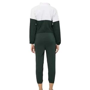 Trajes de chándal de mujer al por mayor ropa deportiva de poliéster en blanco chándal personalizado de nailon de mujer de alta calidad hecho al por mayor 2 piezas 2026 - Product Image 5