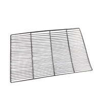 Plateau et grille de barbecue en acier inoxydable rectangulaires personnalisés en gros avec maille élargie