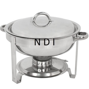 Réchaud en cuivre antique à usage multiple pour mariage Hôtel Banquet Service de traiteur Équipement alimentaire Réchaud - Product Image 2