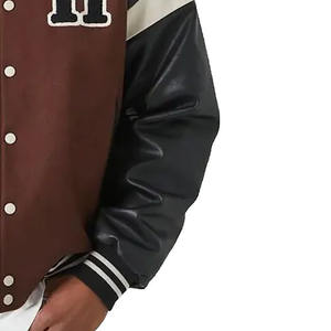 Chaqueta Varsity con Capucha para Hombre, Estilo Premium, Económica, con Tela Impermeable y Transpirable, Opción de Logotipo Frontal, para Compradores al por Mayor y al Detal - Product Image 6