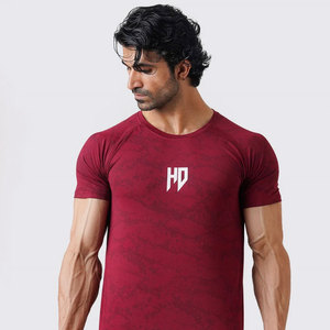 Venta al por mayor de algodón de los hombres Camisetas cuello redondo de manga corta 100% de punto de algodón Formal más vendido camiseta en blanco para los hombres - Product Image 4