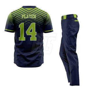 Uniforme de Béisbol con Costuras Resistentes, Conjunto de Uniforme de Béisbol para Prácticas, Juegos y Torneos - Product Image 3