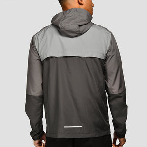 Chaqueta cortavientos de secado rápido transpirable de último diseño, servicio OEM, fabricante de ropa para hombre, chaqueta cortavientos impermeable para hombre - Product Image 2
