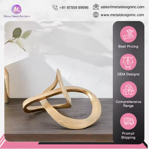 Sculpture en métal en laiton moderne unique fabriquée à la main Art décoratif pour la décoration de la maison et de l'hôtel à bas prix - Product Image 3