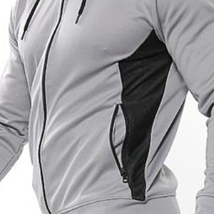 Premium Quality Men Hooded Outdoor Tracksuit ,Lightweight Winter Plus Size Solid Pattern in comfort fit For Trending Suppliers - Product Image 6