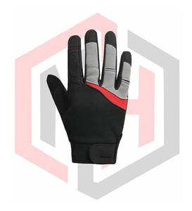 ถุงมือนิรภัยทำจากหนัง PU ส่วนประกอบโพลีเอสเตอร์กันลื่นขนาด13นิ้วสำหรับงานอุตสาหกรรมใช้ในสวน - Product Image 2