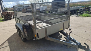 Remolque utilitario Sari SA2000A 3mx1.50m 2000kg para materiales de construcción con frenos en venta - Product Image 2