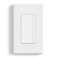 ELEGRP Interrupteur variateur blanc homologué, variateur numérique pour éclairage LED 150W, INC/HAL 450W, variateur LED 3 voies