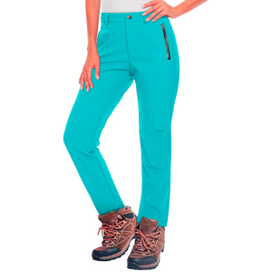 Pantalon Softshell Durable pour Femmes Léger Respirant Imperméable Coupe-Vent Pantalon Extérieur pour Randonnée Trekking Camping - Product Image 3