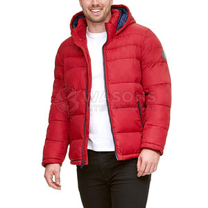 Chaqueta Acolchada Elegante para Hombre, Corte Ajustado, Abrigo Cálido de Invierno, Prenda Exterior Estilosa para Uso Diario, Prenda Exterior Económica - Product Image 4