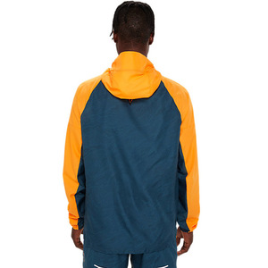 Veste coupe-vent personnalisée unisexe en polyester coupe-vent pliable veste pliable légère avec sac - Product Image 2