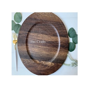 Assiette de chargeur de forme ronde de qualité supérieure pour la vaisselle et l'hôtellerie - Product Image 5