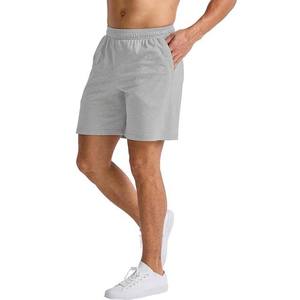 Pantalones cortos de color gris brezo para ropa de hombre de algodón de alta calidad transpirable estilo callejero ropa deportiva de verano Pantalones cortos para hombre - Product Image 3
